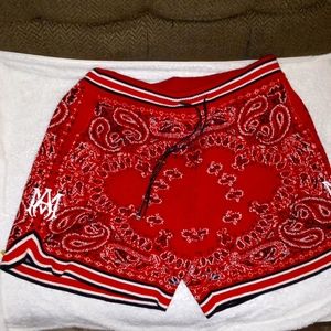 Amiri bandanna shorts